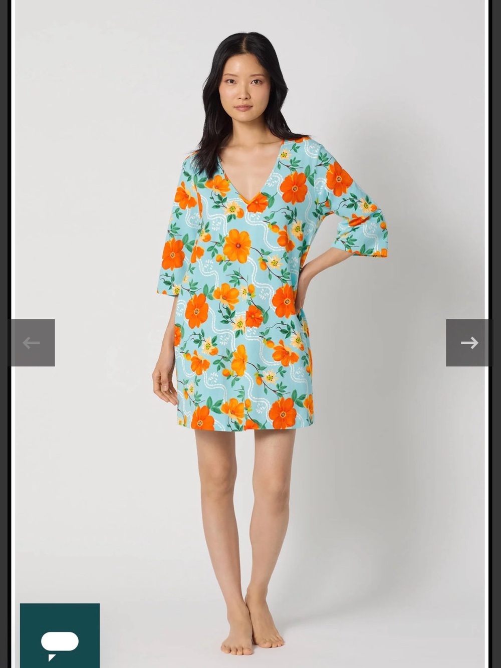 Bedhead women’s stretch jersey sleep dress. NWT. Size L